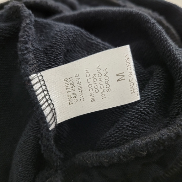 New Chaser Puff Sleeve Zip Up Drawstring Sweatsuit Jogger Jumpsuit - Picture 10 of 14